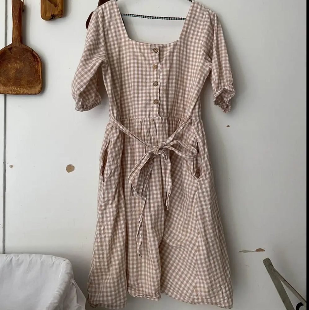 Little Cottonwood gingham dress